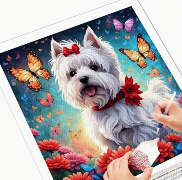 Diamond Painting West Highland Terrier
